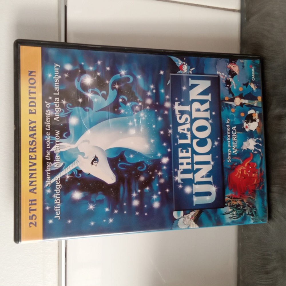 The Last Unicorn DVD 1970s Movie